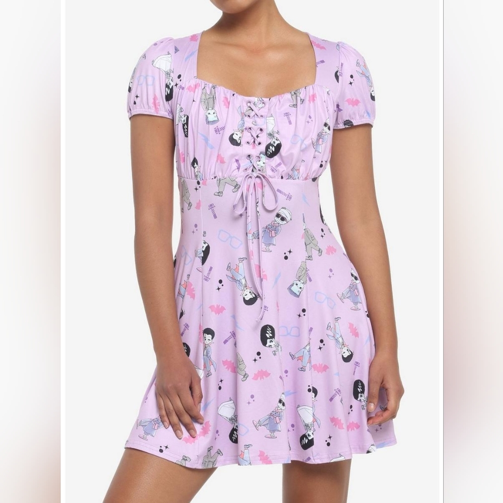 Universal Monsters Chibi Characters Dress medium